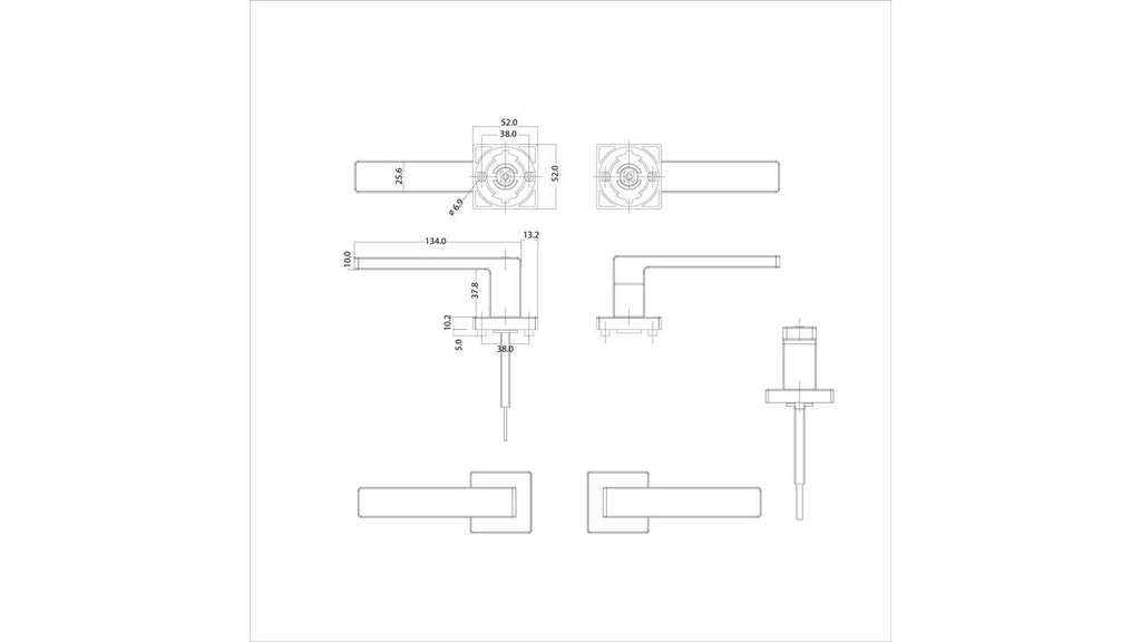 INTERSTEEL PROLOCK CUNERA KRUKKENPAAR MET BLOKKEER MACHANISME