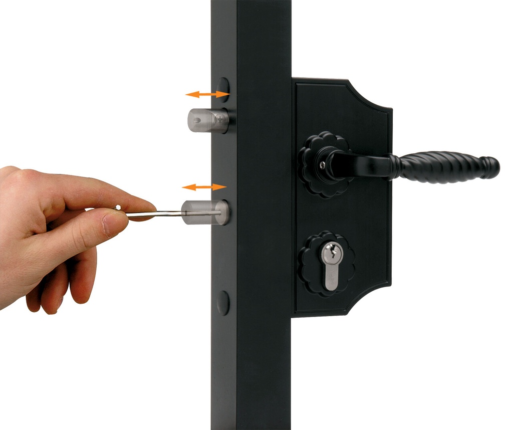 LOCINOX LAKYF2 KLEIN SIERPOORTSLOT IN OPBOUW