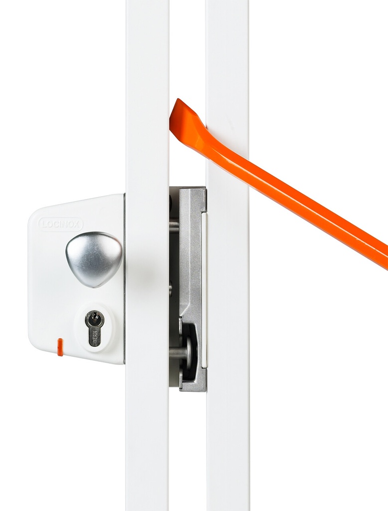 LOCINOX LEKQU2 ELEKTRISCH SLOT IN OPBOUW MET NORMAAL OPEN WERKING