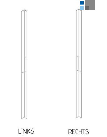 ALUMINIUM DEURGREEP MODEL PL 01 ⧄ 30/80 - stuk