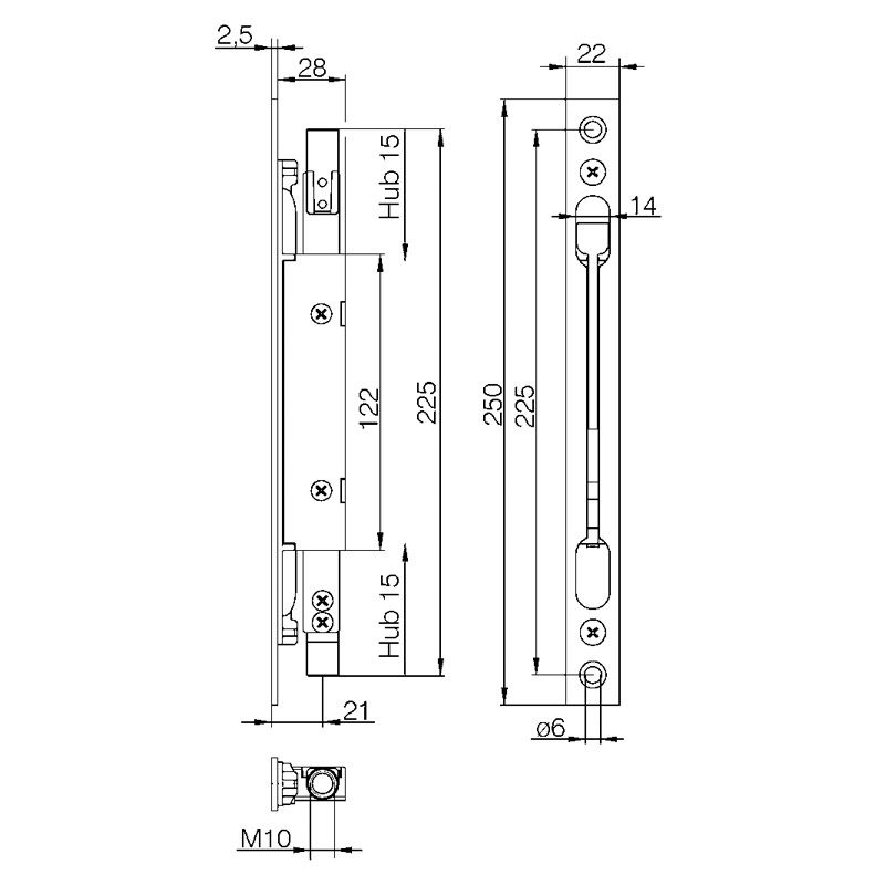 DENI 9225 KANTSCHUIF FINELINE