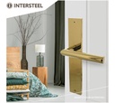 INTERSTEEL DEURKRUK BASTIAN OP SCHILD BLIND RECHTHOEKIG