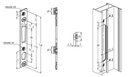 SOBINCO 8378-1 SLUITPLAAT VOOR REEKS 8431