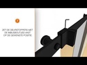 Intersteel instructievideo | Hoe monteer ik een schuifdeursysteem op een houten wand?