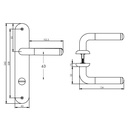 INTERSTEEL KRUKKENPAAR AGATHA OP SCHILD WC