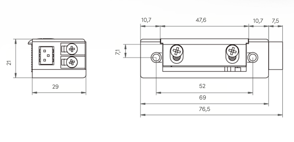 LOCK CONTROL SERIE 3 ELEKTRISCHE DEUROPENER