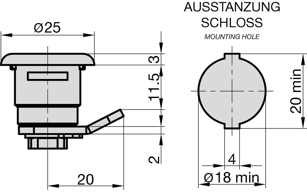 BASI HS 328 AUTOMAATCILINDER