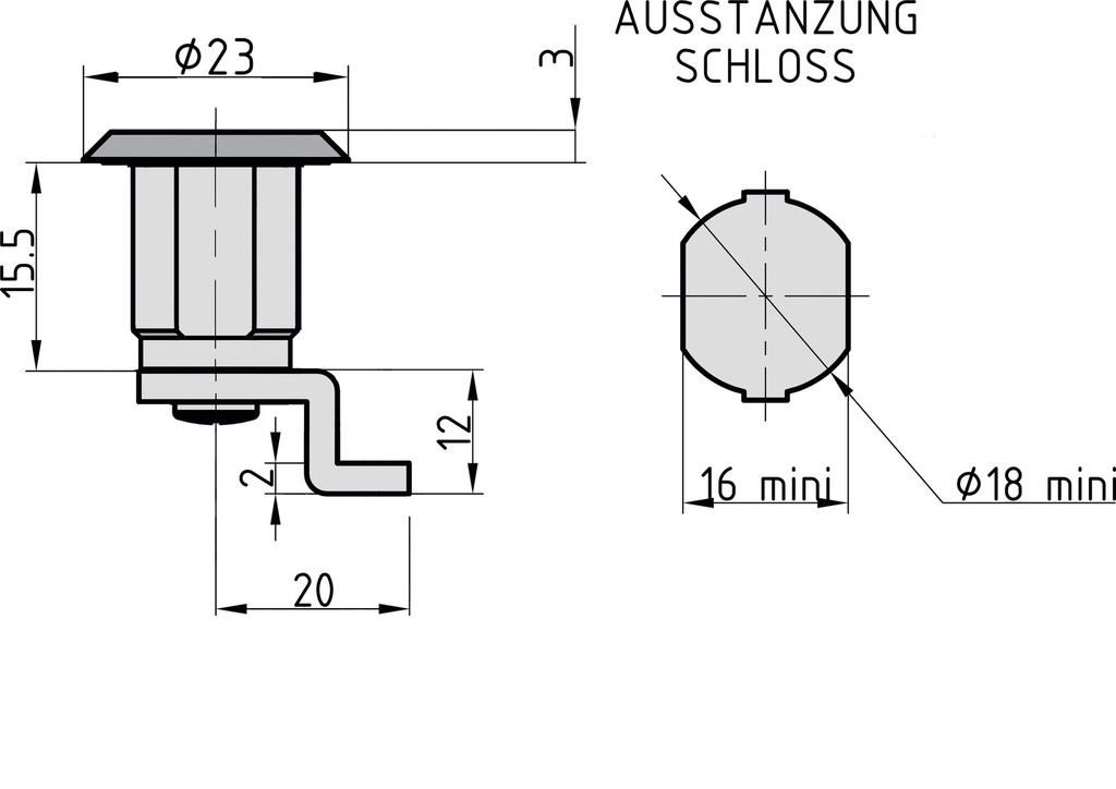 BASI HS 334/335 AUTOMAATCILINDER