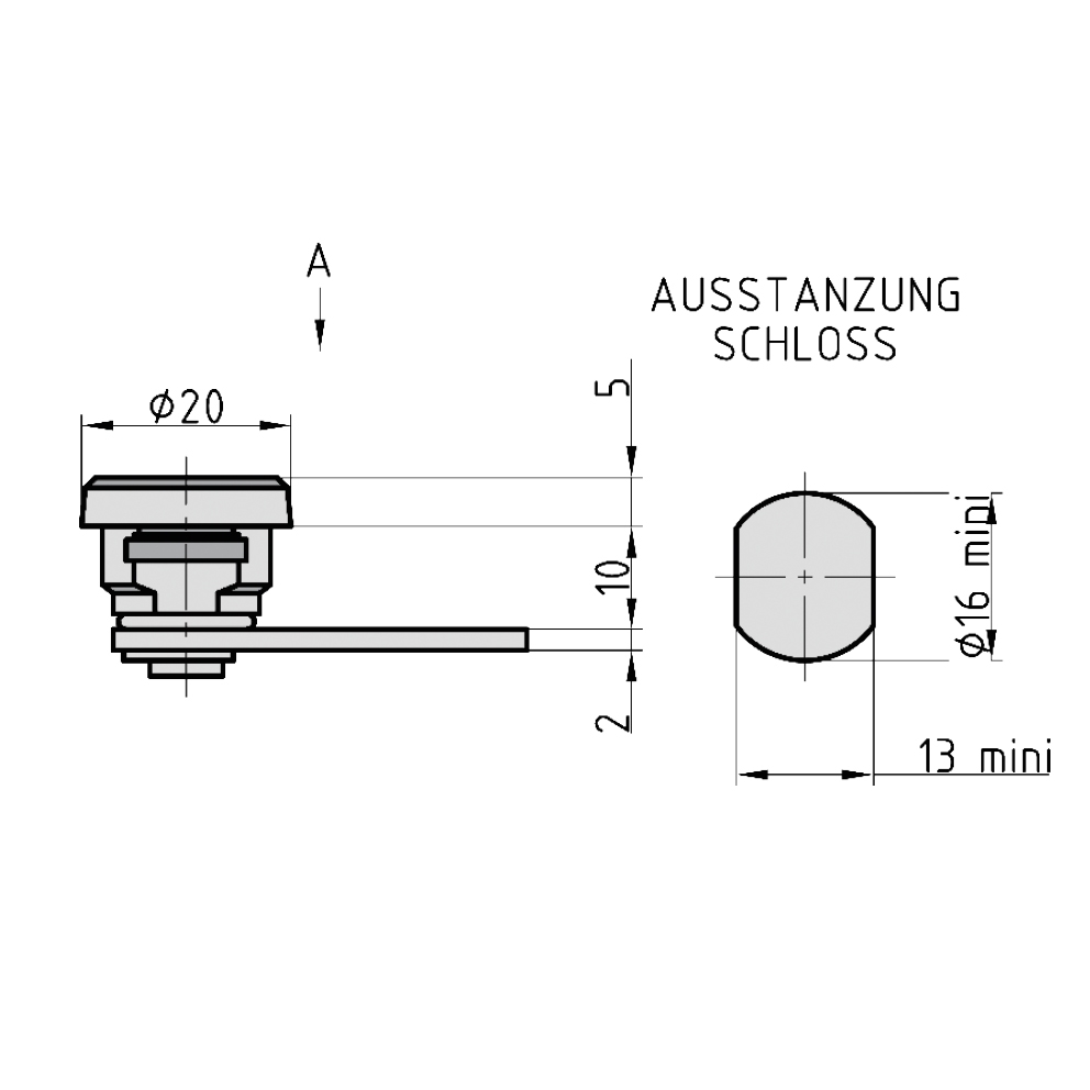 BASI HS 349 AUTOMAATCILINDER