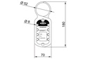 IFAM ALUMINIUM MULTI LOCKOUT HANGSLOTKLEM VOOR 8 HANGSLOTEN