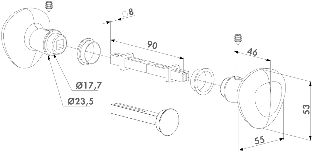 LOCINOX BOLKRUKSET