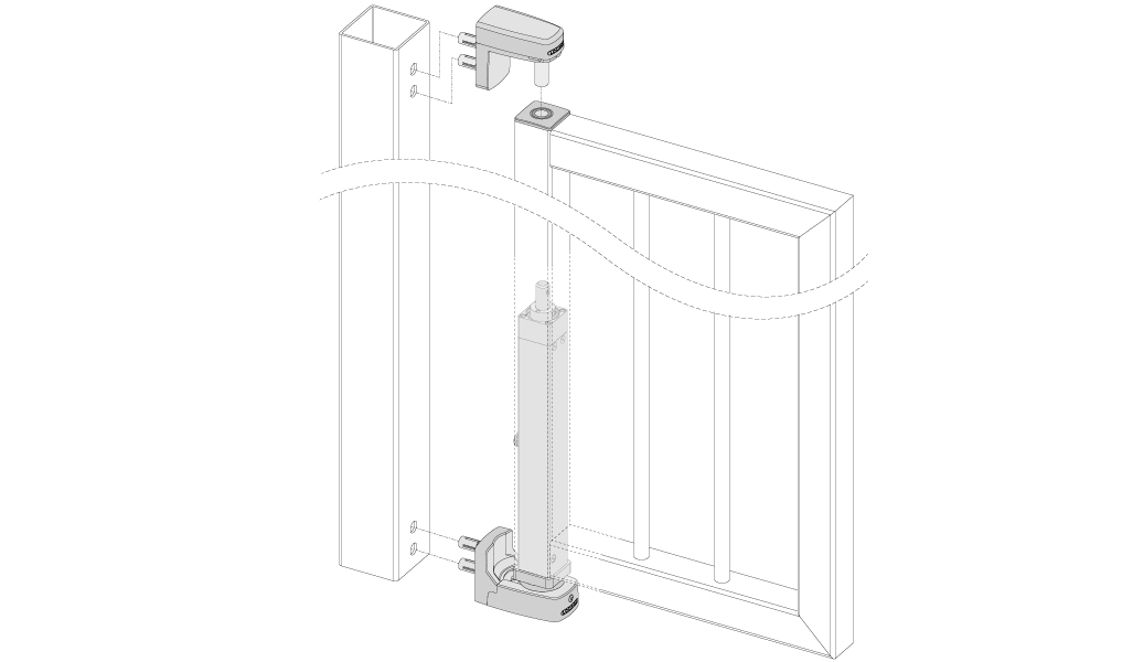 LOCINOX INTERIO INBOUW POORTSLUITER