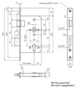 BMH 6013 ANTI-PANIEK BRANDDEURSLOT