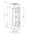 JIS SERIE 1400 R ELEKTRISCHE DEUROPENER MODEL 1420 R