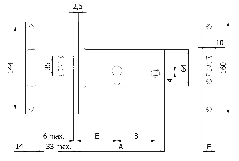 OMEC 1780 LOOP- OF DAGSLOT CONTAINER