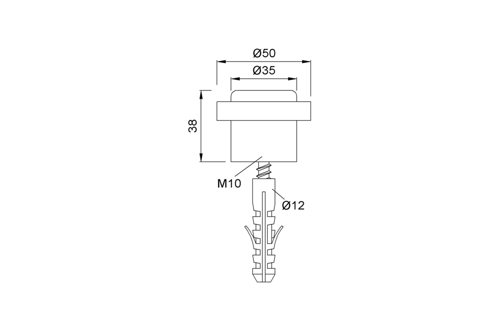 KWS 2093/2095 DEURSTOPPER