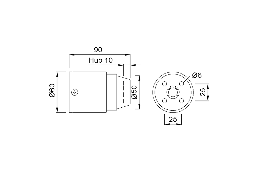 KWS 2120 DEURSTOPPER MET VEER