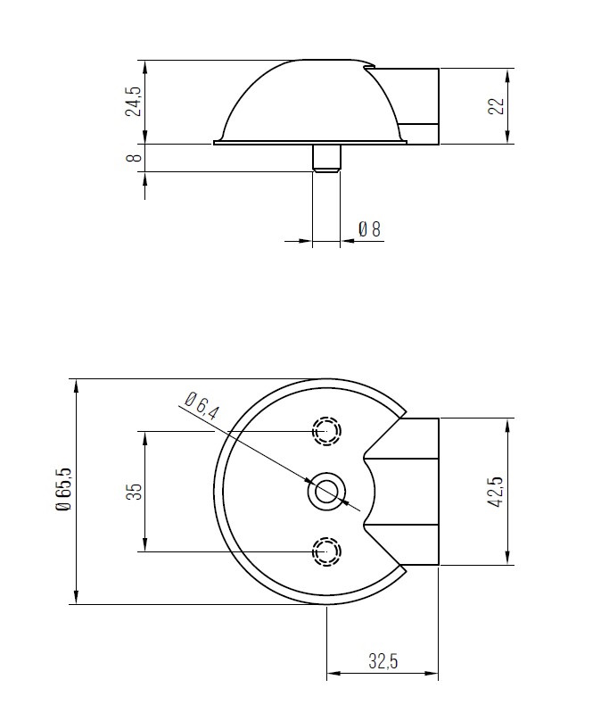 DENI 3847 DEURSTOPPER