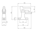 DENI 3807 DEURVASTZETTER