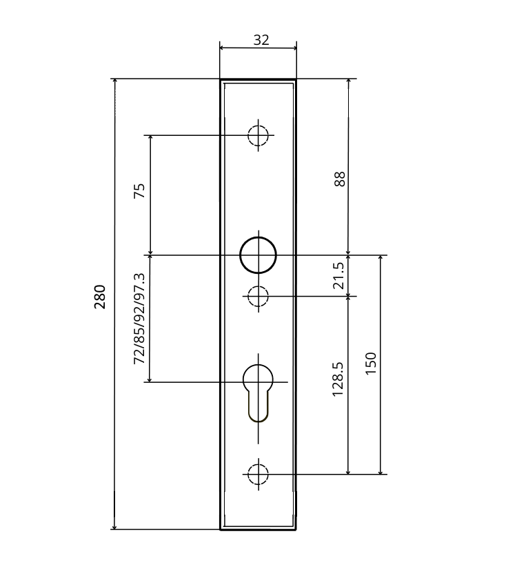 BESA RENOVATIESETS VEILIGHEIDSBESLAG