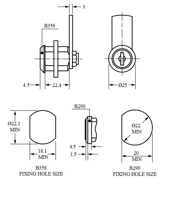 EMKA 7418 AUTOMAATCILINDER