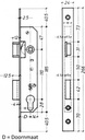 LITTO M2652 CILINDERSMALSLOT