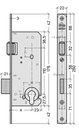 LITTO M5652 CILINDERROLSMALSLOT