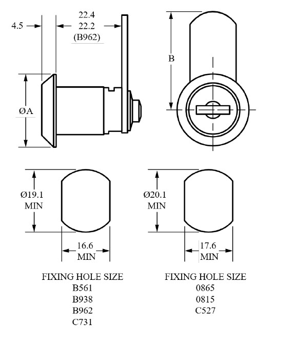 EURO-LOCKS B561 AUTOMAATCILINDER