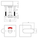 INTERSTEEL WC-SLUITING VERDEKT