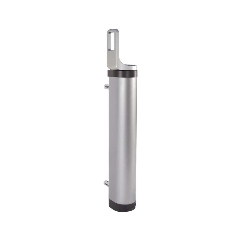 [P00009905-ZILV] LOCINOX RHINO AESTHETIC 180° GATE CLOSER WITH DIRECT CONNECTION TO THE HINGE (Silver)