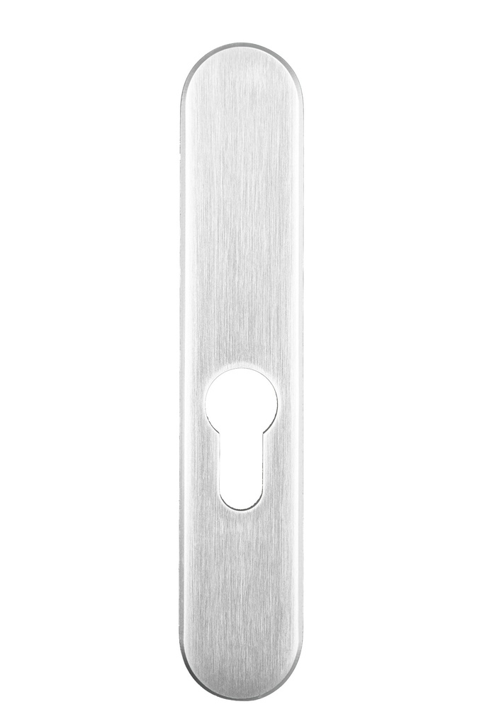 [L2-0000] BESA PRO ROZET ONDER & BOVEN AS 72/92MM BUITENKANT (F1, Profile cylinder hole (WCP), Narrow, Rounded)