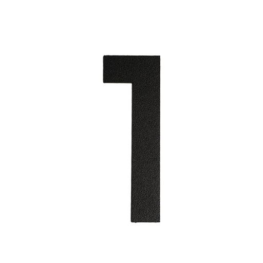 [FUJI-80-ZWART-1] FUJI HUISNUMMER & -LETTER (80, Noir, 1)