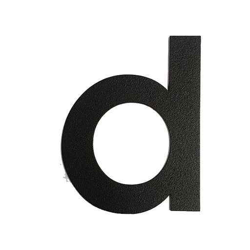 [FUJI-80-ZWART-D] FUJI HUISNUMMER & -LETTER (80, Schwarz, D)