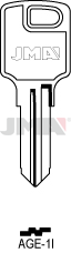 JMA BRUTE SLEUTEL PROFIEL AGE-1I