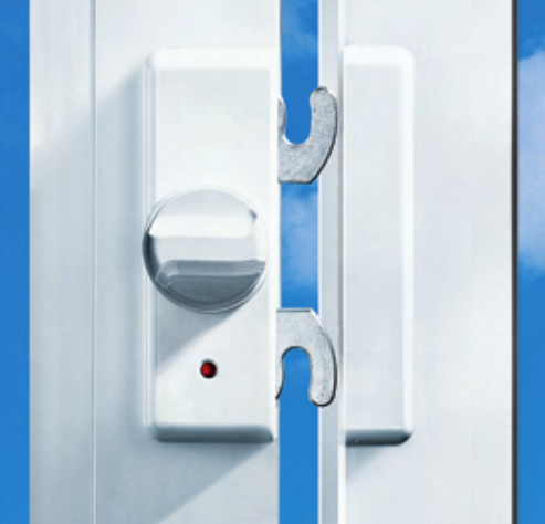 [9M04 41677] KRALLTEC OPBOUW RAAMBEVEILIGING (White, Not lockable)