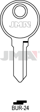 JMA BRUTE SLEUTEL PROFIEL BUR-24