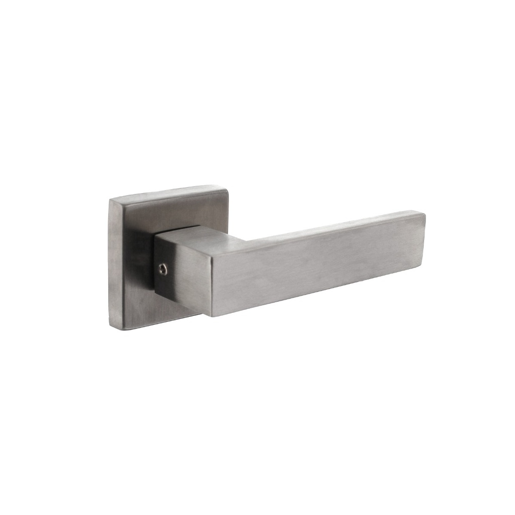 [0035.405726] INTERSTEEL AMSTERDAM KRUKKENPAAR OP MASSIEVE ROZET (acier inoxydable brossé)