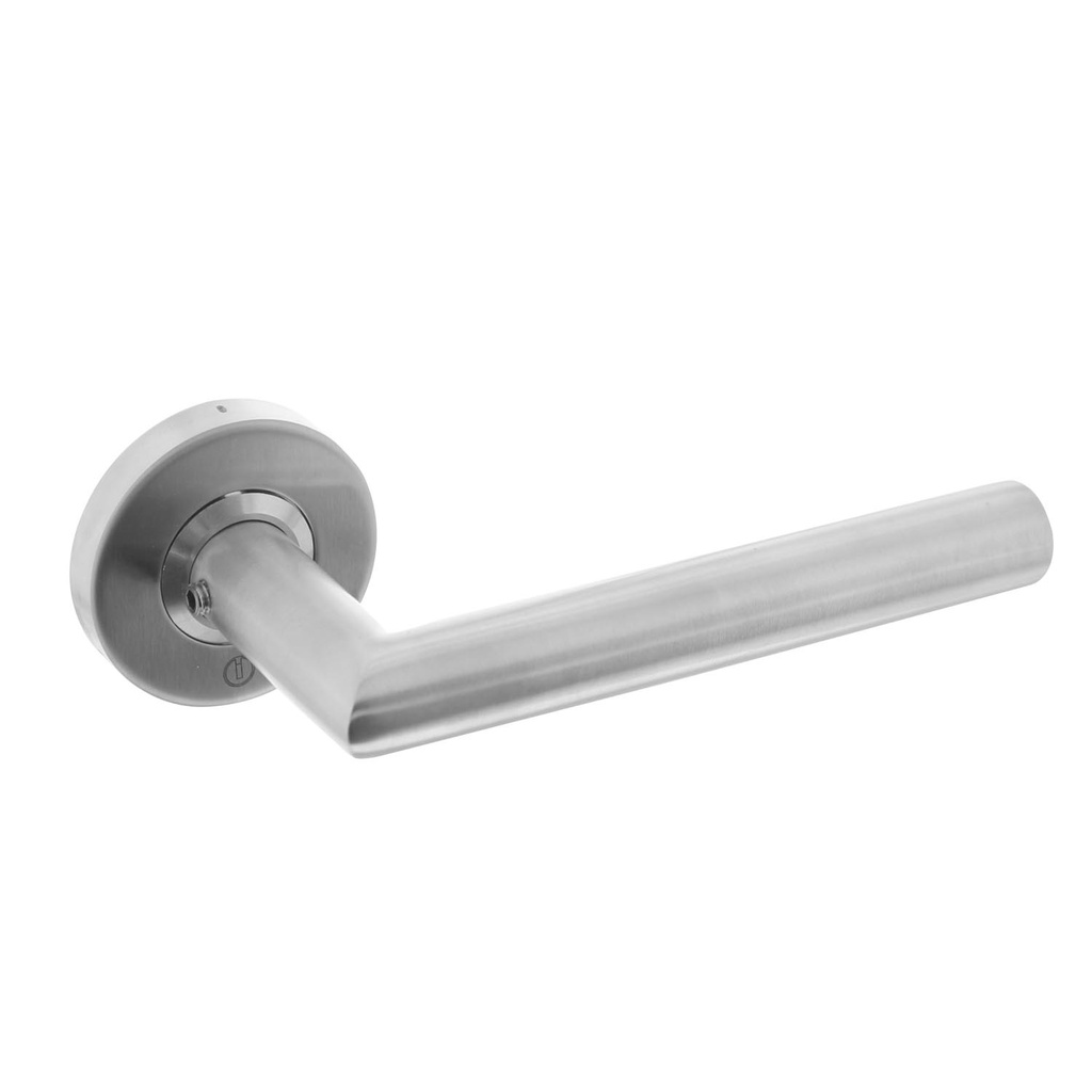 [0035.058302] INTERSTEEL JURA KRUKKENPAAR OP ROZET (gebürsteter Edelstahl)