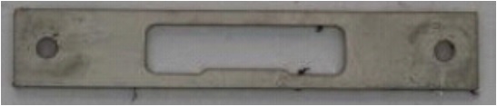 [D140253I] BESA SLUITPLAAT UNIVERSEEL INOX VOOR BIJZETSLOT (140, 25)
