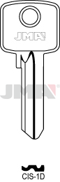 JMA BRUTE SLEUTEL PROFIEL CIS-1D