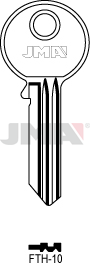 JMA BRUTE SLEUTEL PROFIEL FTH-10