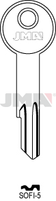 JMA BRUTE SLEUTEL PROFIEL SOFI-5