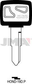 JMA BRUTE SLEUTEL PROFIEL HOND-19DP