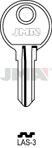 JMA BRUTE SLEUTEL PROFIEL LAS-3