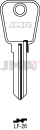 JMA BRUTE SLEUTEL PROFIEL LF-26