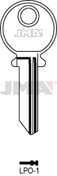 JMA BRUTE SLEUTEL PROFIEL LPO-1