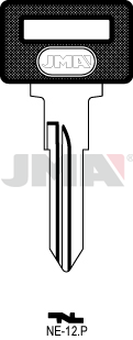 JMA BRUTE SLEUTEL PROFIEL NE-12P