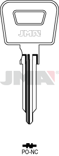 JMA BRUTE SLEUTEL PROFIEL PO-NC