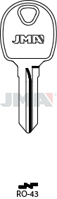 JMA BRUTE SLEUTEL PROFIEL RO-43