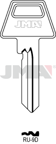 JMA BRUTE SLEUTEL PROFIEL RU-9D